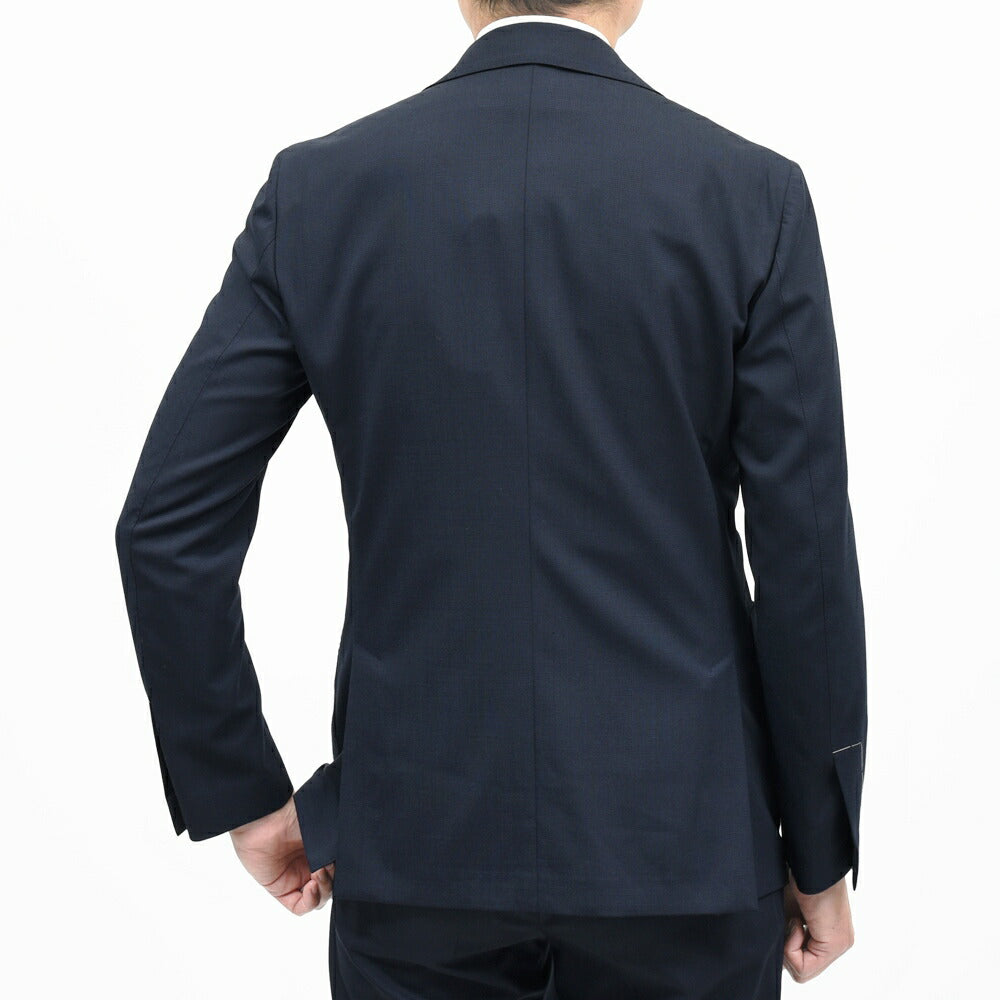 LARDINI(ラルディーニ) EASY WEARイージーウェア テックウールシャドーグレンチェック3B1Pスーツ 6116-8091AQ6704 17165000109
