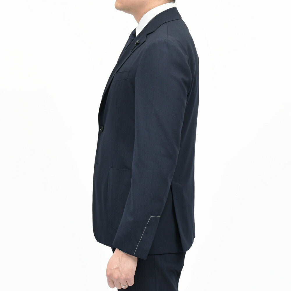LARDINI(ラルディーニ) EASY WEARイージーウェア テックウールシャドーグレンチェック3B1Pスーツ 6116-8091AQ6704 17165000109
