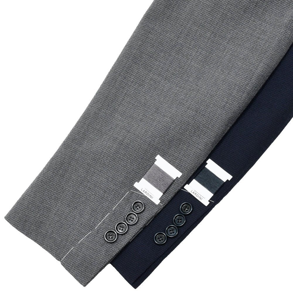 LARDINI(ラルディーニ) EASY WEARイージーウェア テックウールシアサッカーハウンドトゥース3B1Pスーツ 6116-8091AQ6706 17165001109