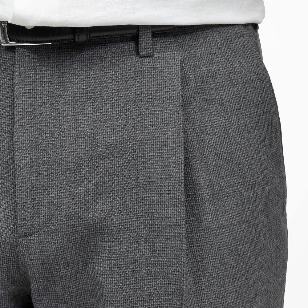 LARDINI(ラルディーニ) EASY WEARイージーウェア テックウールシアサッカーハウンドトゥース3B1Pスーツ 6116-8091AQ6706 17165001109