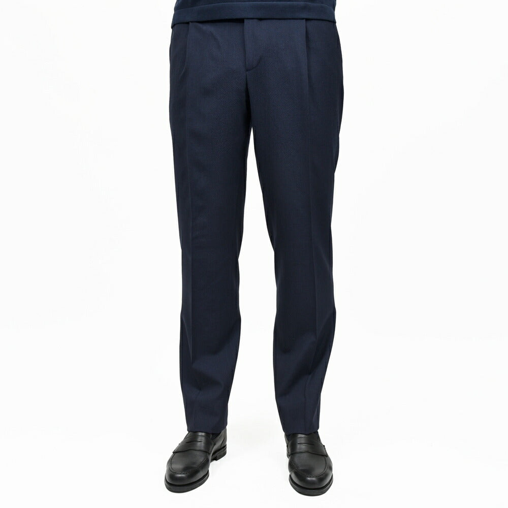 LARDINI(ラルディーニ) EASY WEARイージーウェア テックウールシアサッカーハウンドトゥース3B1Pスーツ 6116-8091AQ6706 17165001109