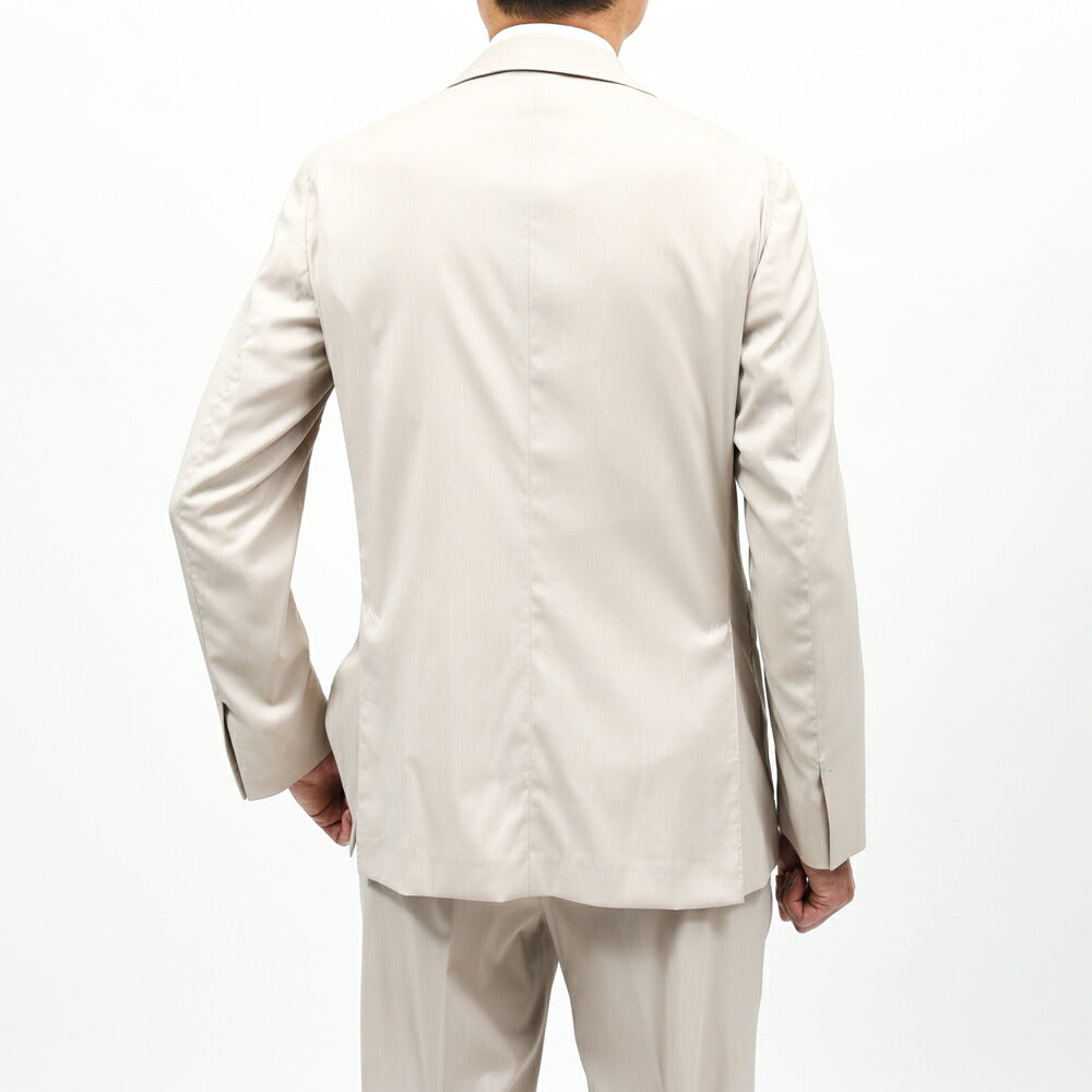 Belvest(ベルベスト) テックウールストレッチ3B1プリーツスーツ / JACKET IN THE BOX 17165200020