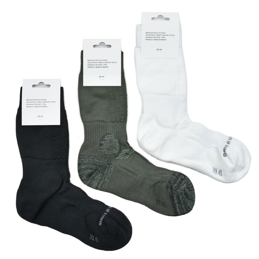 REPRODUCTION OF FOUND(リプロダクション オブ ファウンド) フレンチミリタリーソックス FRENCH MILITARY SOCKS 9455I 18052400156