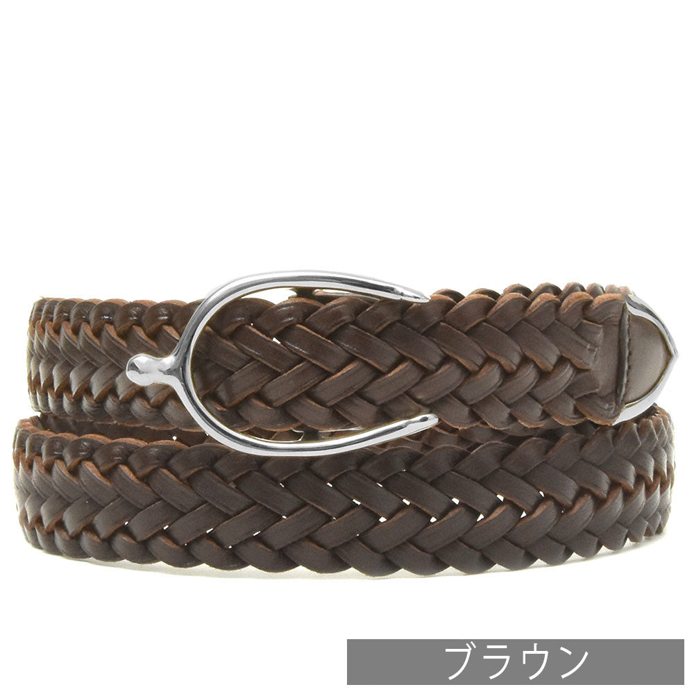 CHAMBORD SELLIER(シャンボールセリエ)CATUSカテュ カーフレザーメッシュベルト 18162000020