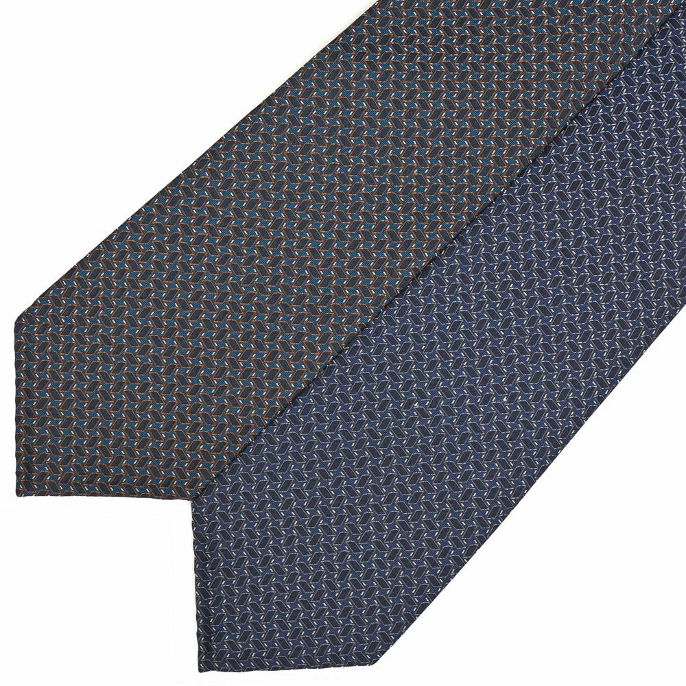 TIE YOUR TIE(タイ ユア タイ)シルクパラレログラムドビータイ / セッテピエゲ 18265205179