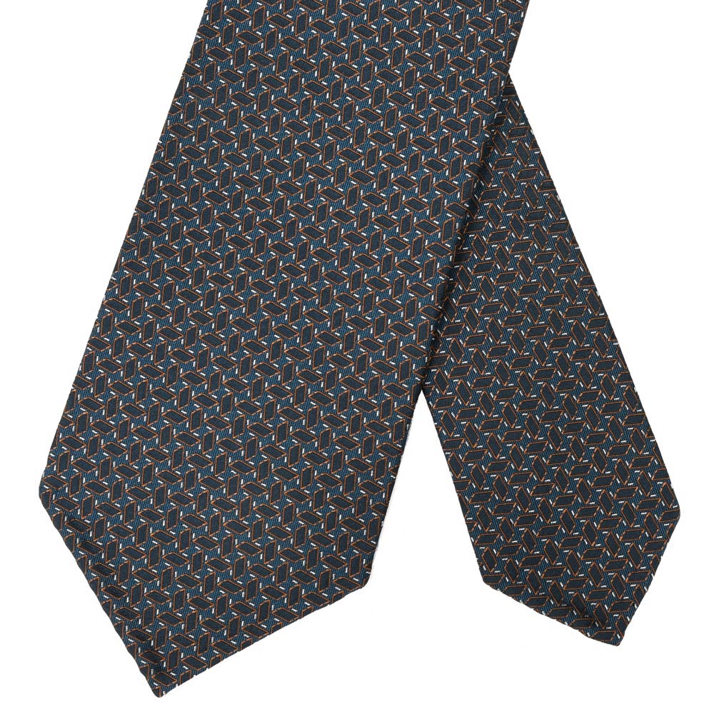 TIE YOUR TIE(タイ ユア タイ)シルクパラレログラムドビータイ / セッテピエゲ 18265205179