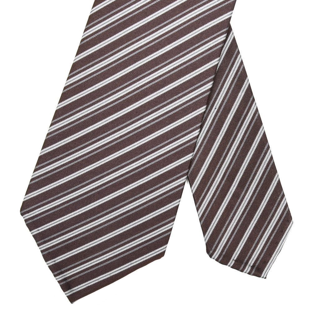 TIE YOUR TIE(タイ ユア タイ)シルクストライプタイ / セッテピエゲ 18265209179