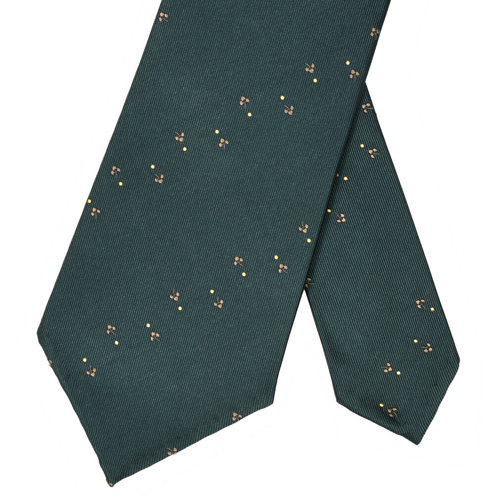 TIE YOUR TIE(タイ ユア タイ)シルククロバードットストライプタイ / セッテピエゲ 18265211179