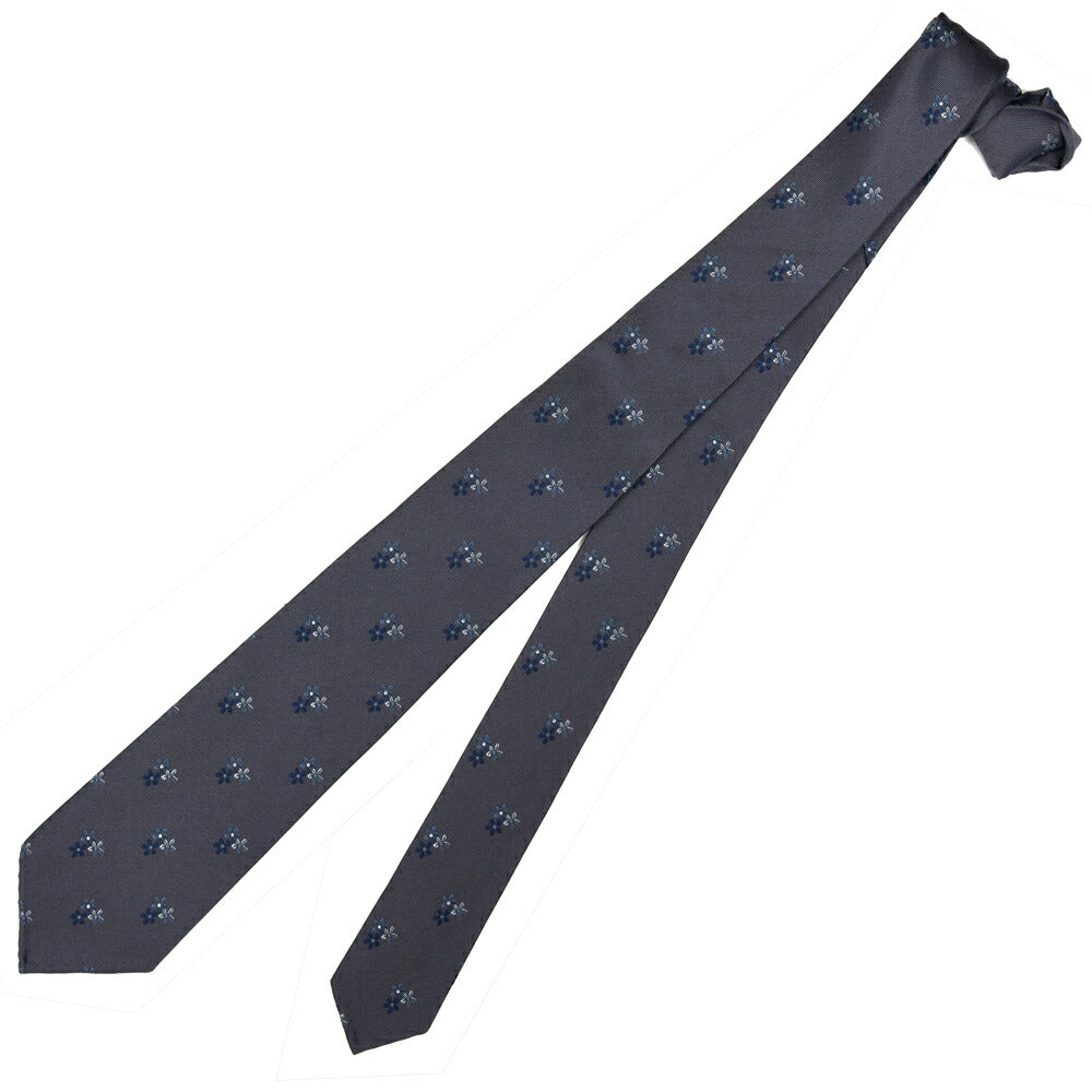 TIE YOUR TIE(タイ ユア タイ)シルクフラワーパターンタイ / セッテピエゲ 18265212179