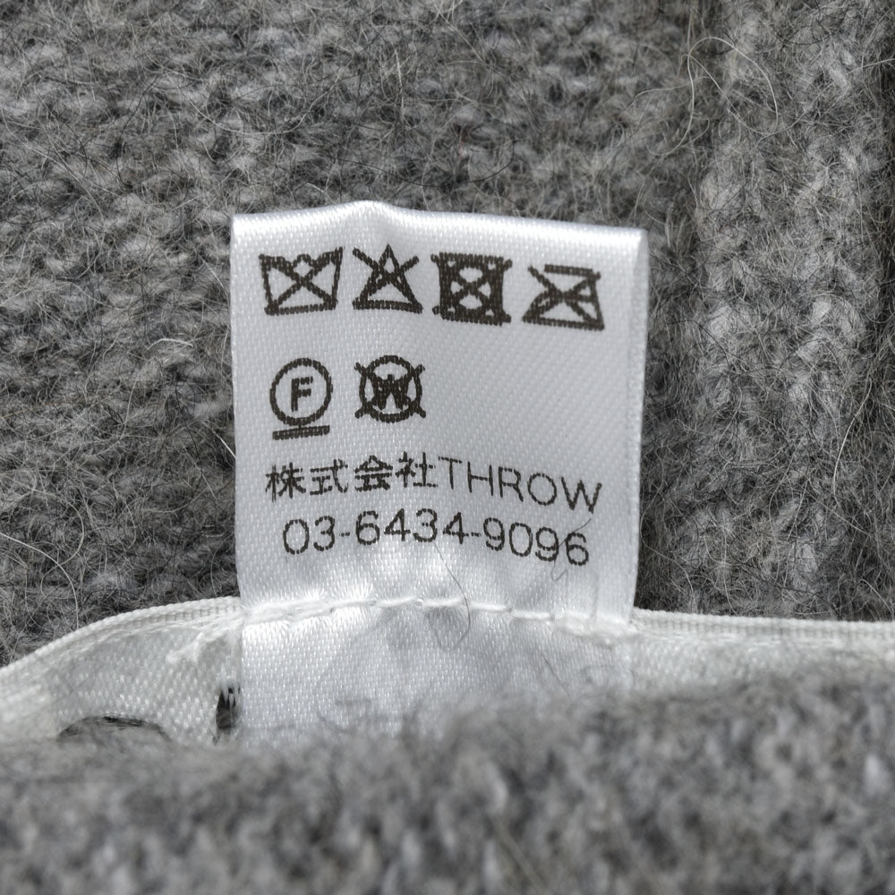 THROW(スロー) BECCA ナイロンラクーンフーディスカーフ TH252-S10K genderless 18352702174