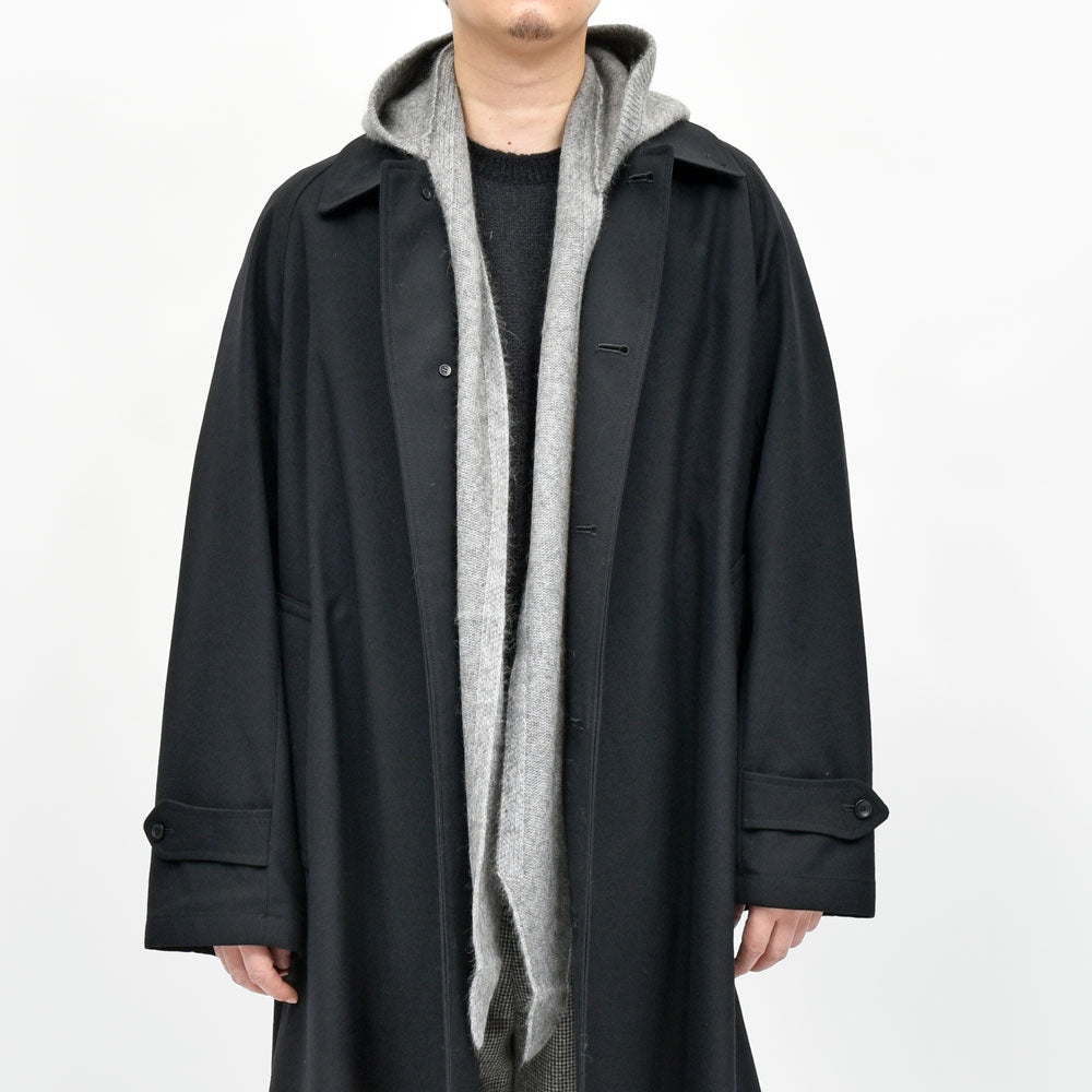 THROW(スロー) BECCA ナイロンラクーンフーディスカーフ TH252-S10K genderless 18352702174