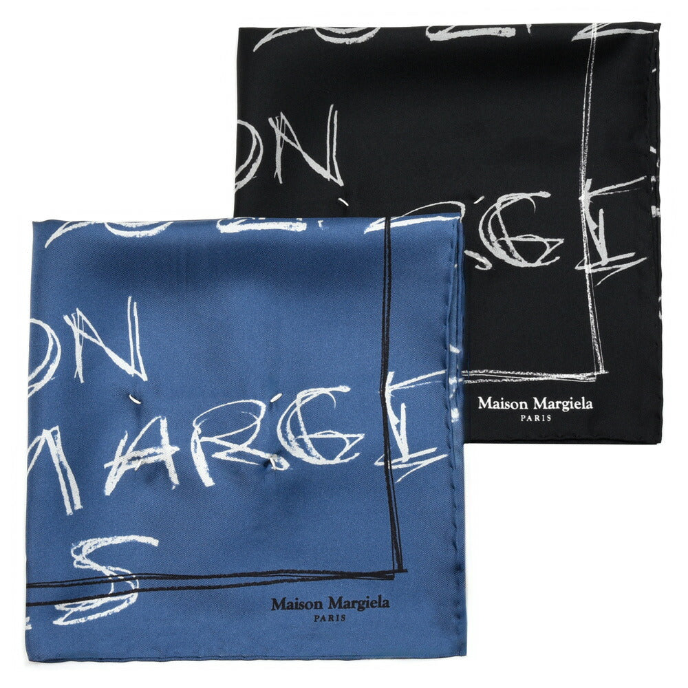 Maison Margiela(メゾン マルジェラ) ナンバリングシルクスカーフ S51TF0048M35819 18361400144