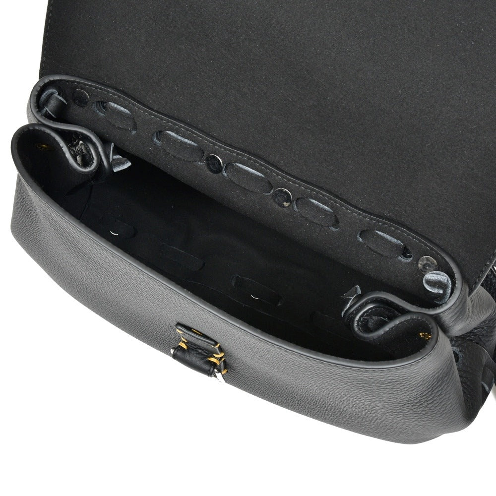 il micio(イル ミーチョ) シュリンクレザーフラップショルダーバッグ NA-2/FLAP SHOULDER S 18462001054
