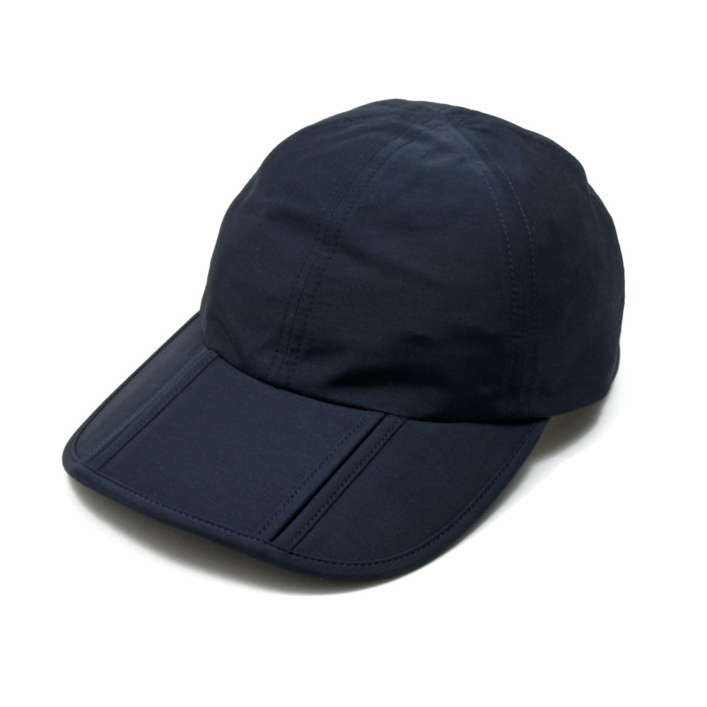 MATURE HA._MIL(マチュアーハ ミル) folding trainer cap low water repellent コットンナイロン6パネルキャップ MIL-FTC1163_L 18561403221