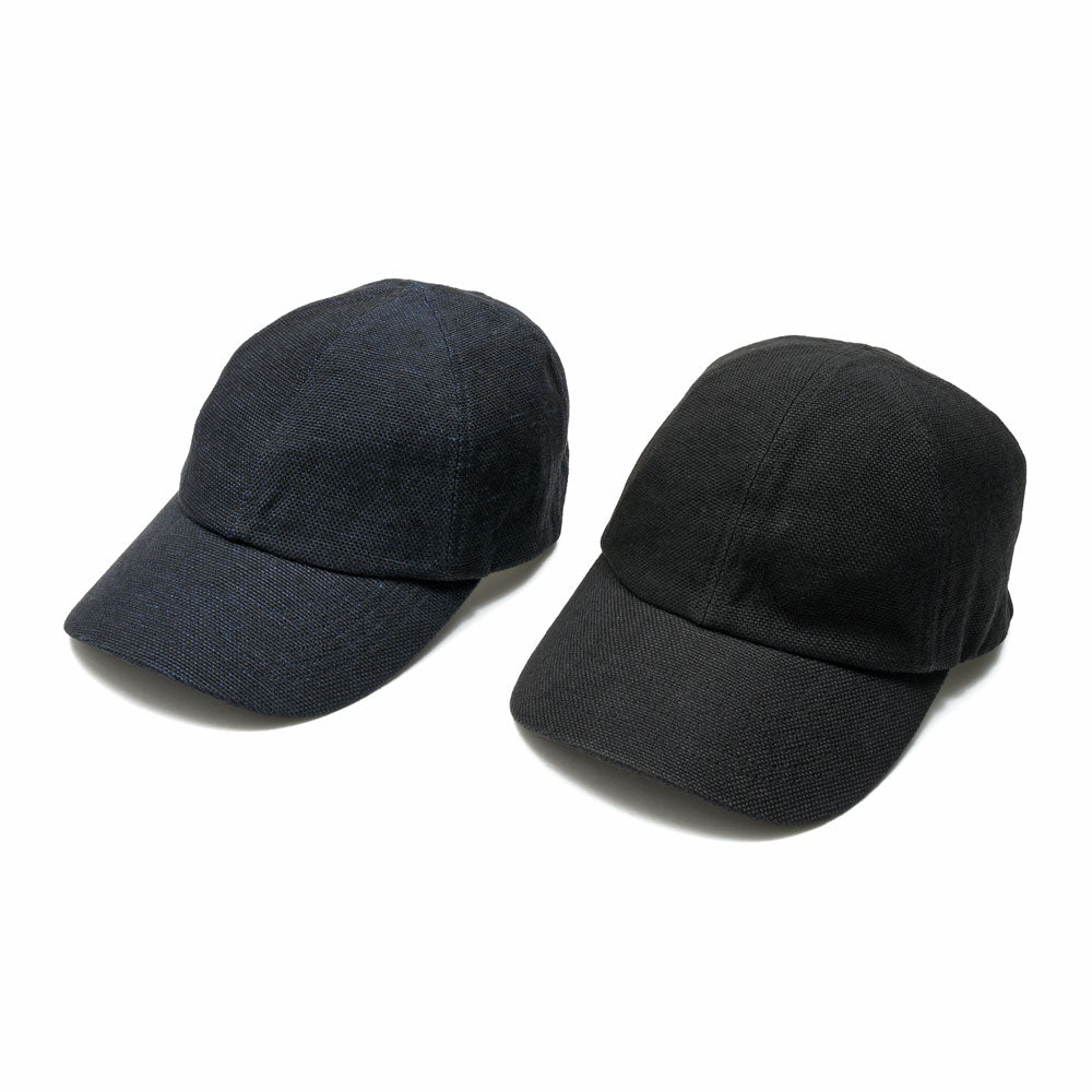MATURE HA._MIL(マチュアーハ ミル) trainer cap_w linen canvas washed リネン6パネルキャップ MIL-TC1120WS_W 18561405221
