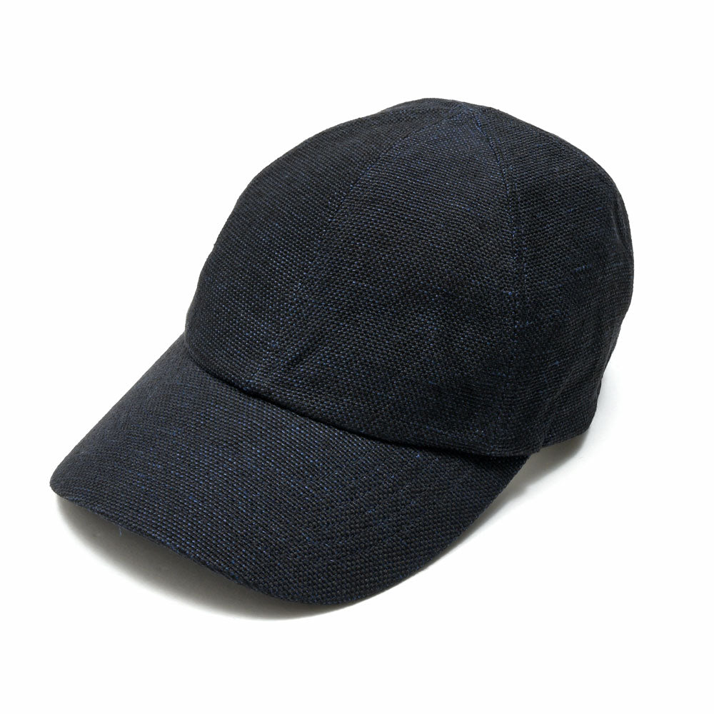 MATURE HA._MIL(マチュアーハ ミル) trainer cap_w linen canvas washed リネン6パネルキャップ MIL-TC1120WS_W 18561405221