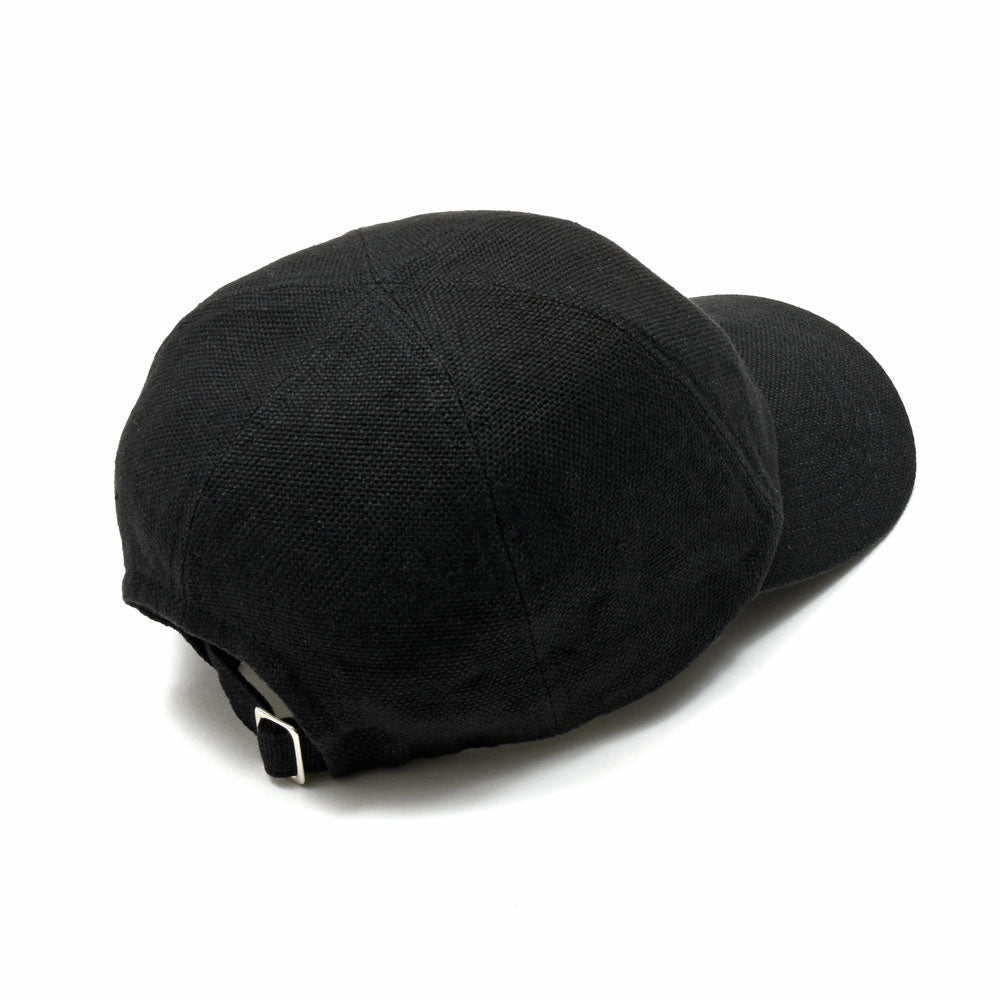 MATURE HA._MIL(マチュアーハ ミル) trainer cap_w linen canvas washed リネン6パネルキャップ MIL-TC1120WS_W 18561405221