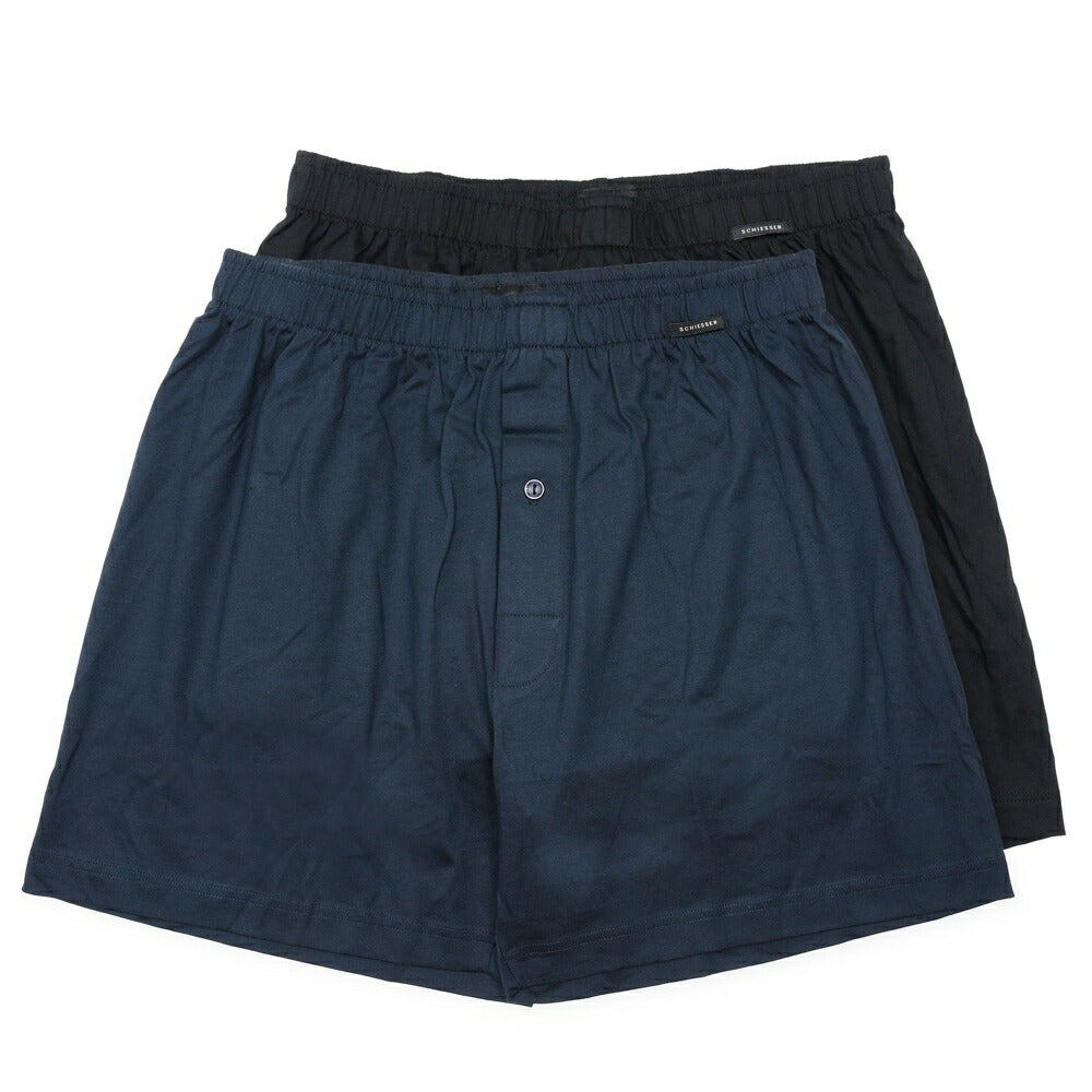 Schiesser(シーサー) コットンジャージボクサーショーツ(2packs) BOXERSHORTS 18861001113