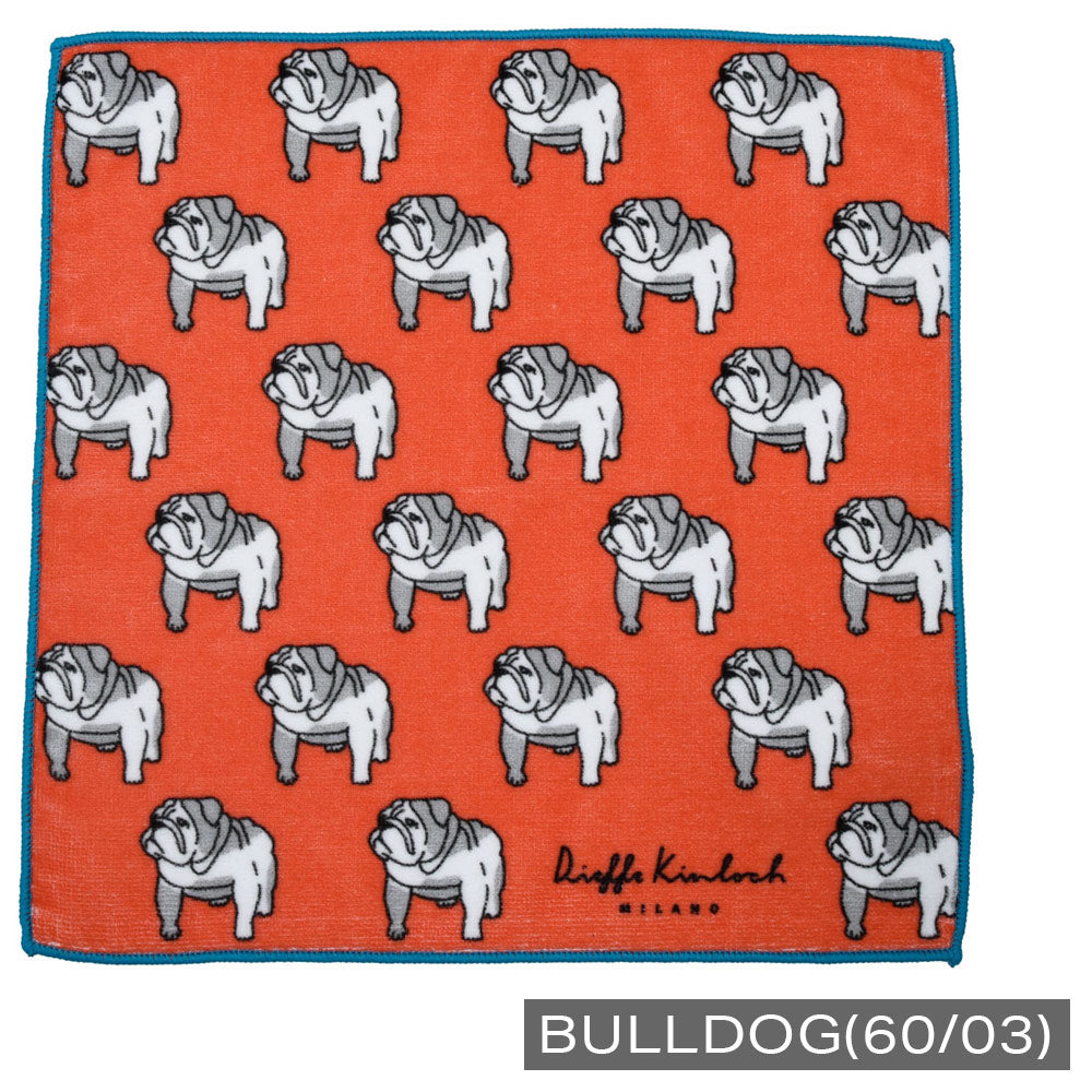 Dieffe Kinloch(ディエッフェ キンロック)コットンパイルプリントハンカチ 18661200115