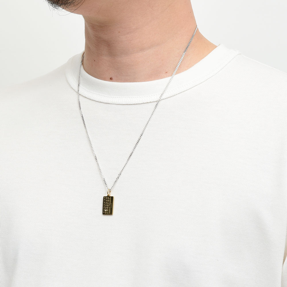 Maison Margiela(メゾン マルジェラ) ナンバリングロゴネックレス SM1UU0062P8864 19061401144