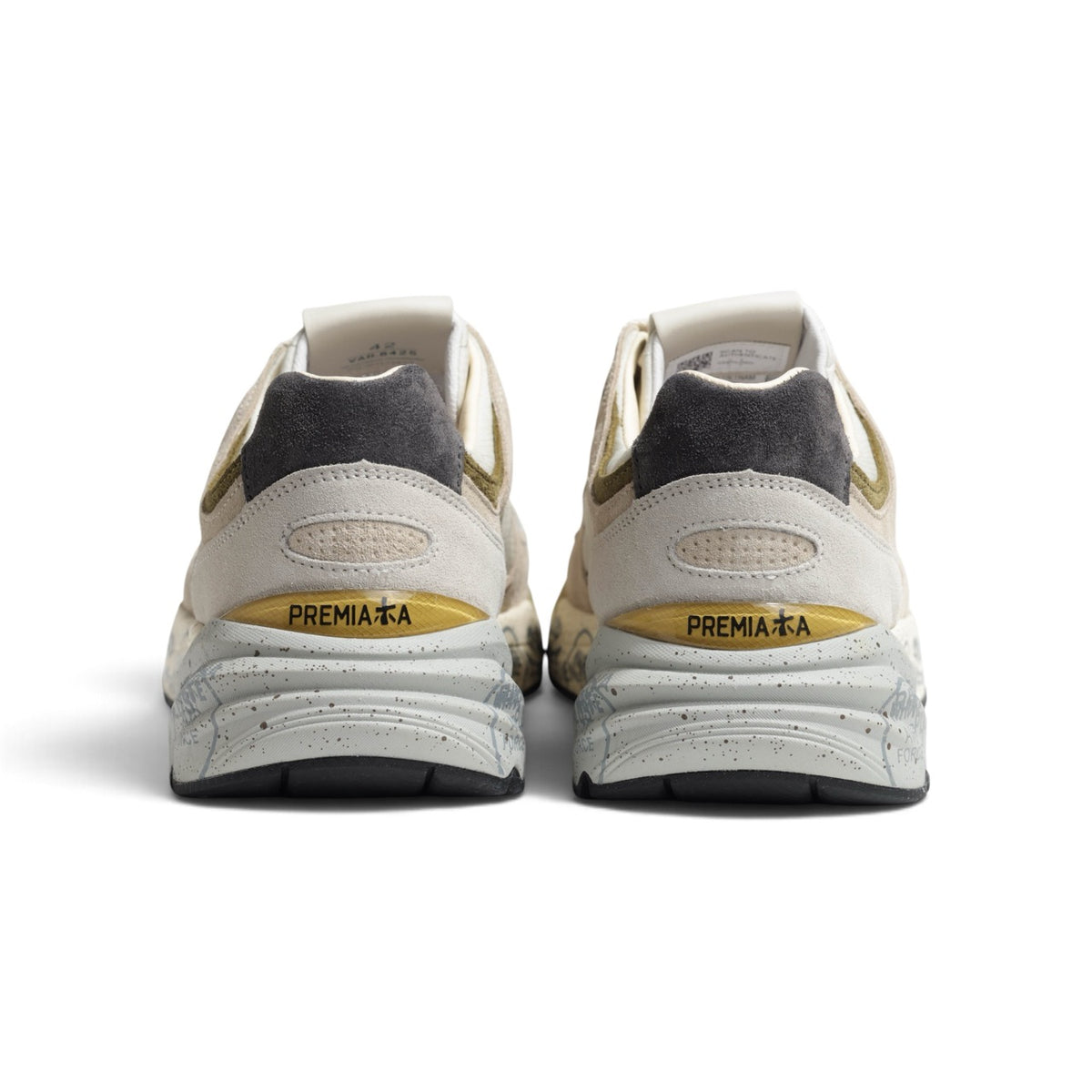 PREMIATA(プレミアータ) / スエード ナイロン リップストップ 厚底スニーカー MASE