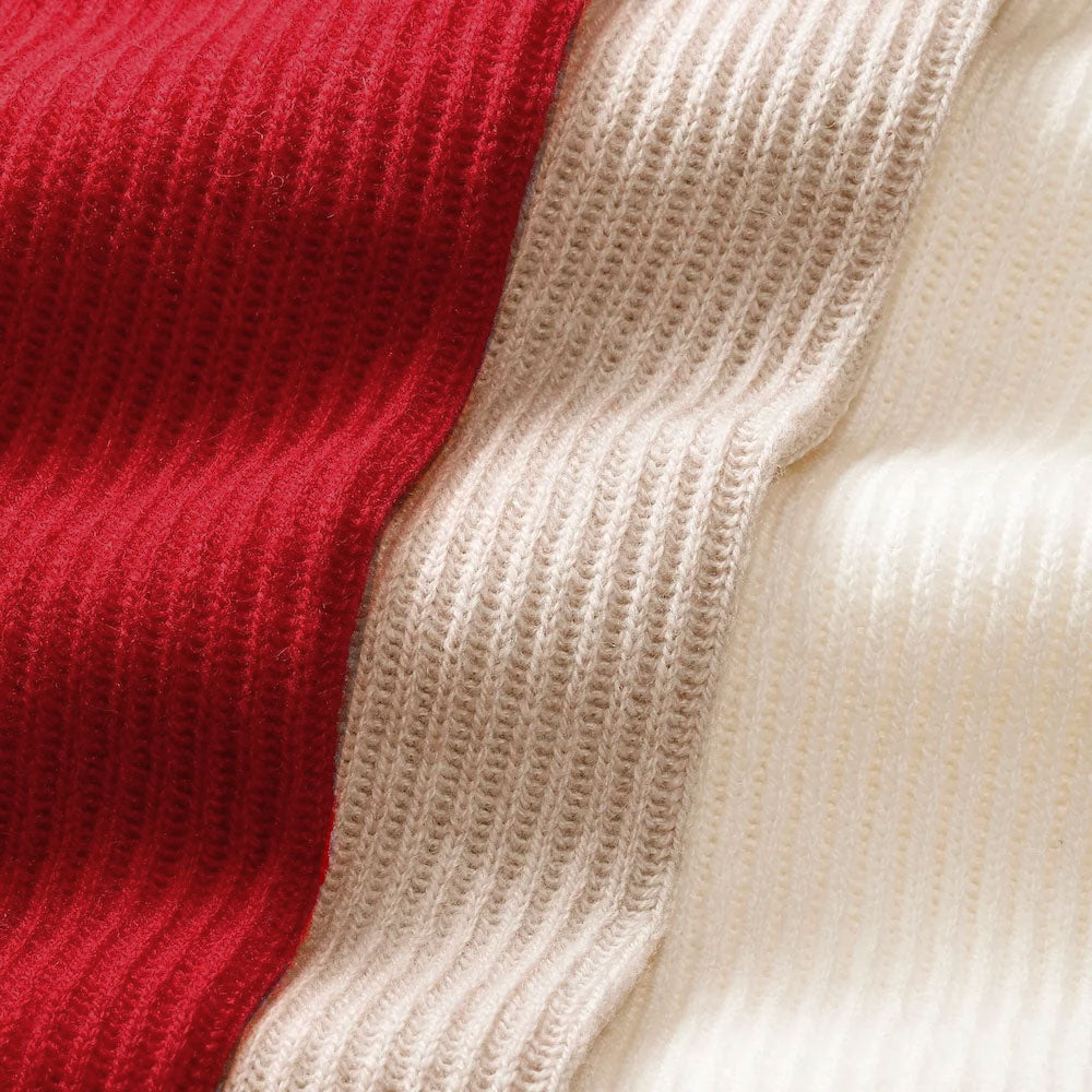 フィリッポ デ ローレンティス / Cashmerino 畔編み クルーネックニット/5GC1MLR42