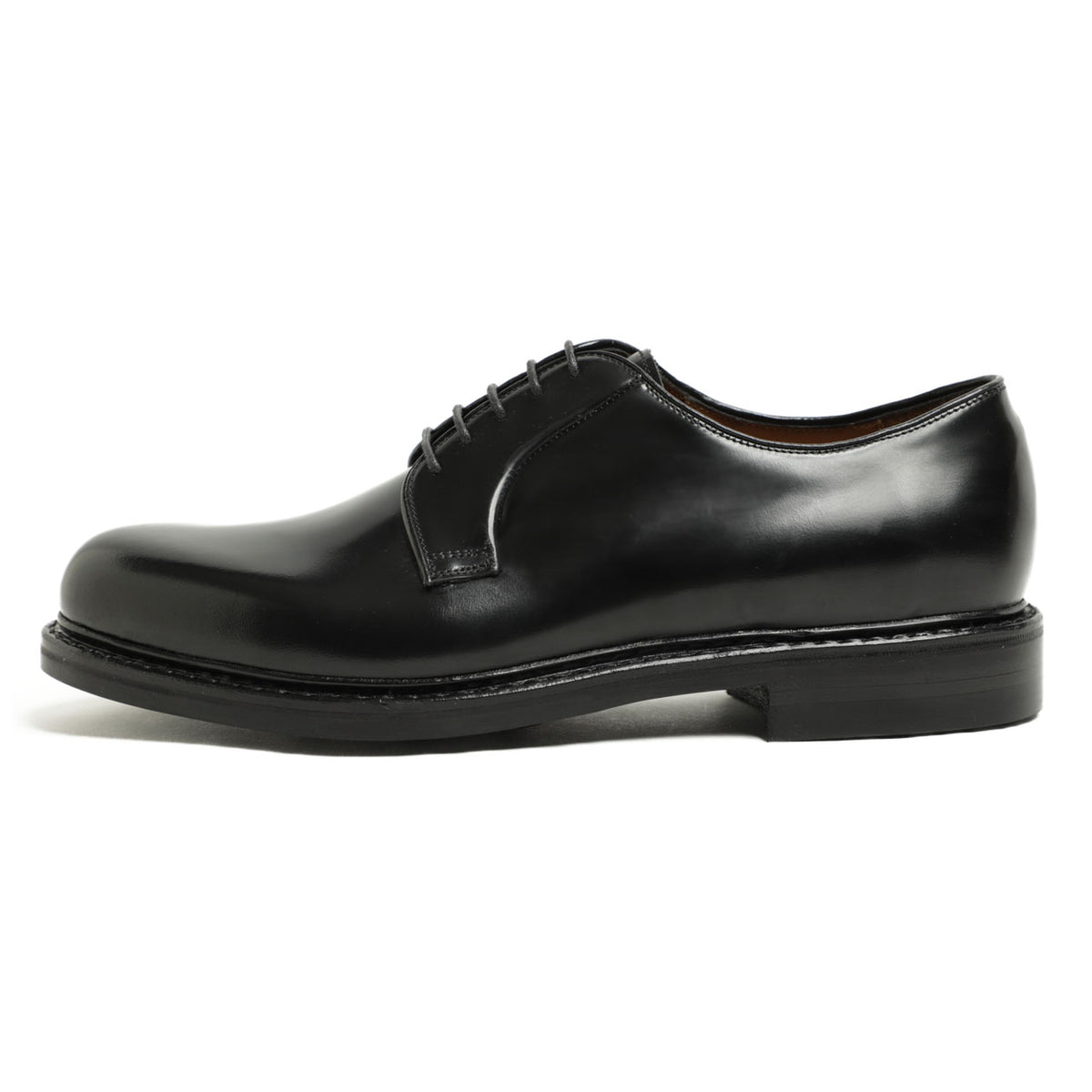 Jalan Sriwijaya ジャラン スリウァヤ シューズ プレーントゥ カーフ ハイシャイン レースアップ 1663 98348 BLACK/ブラック 6
