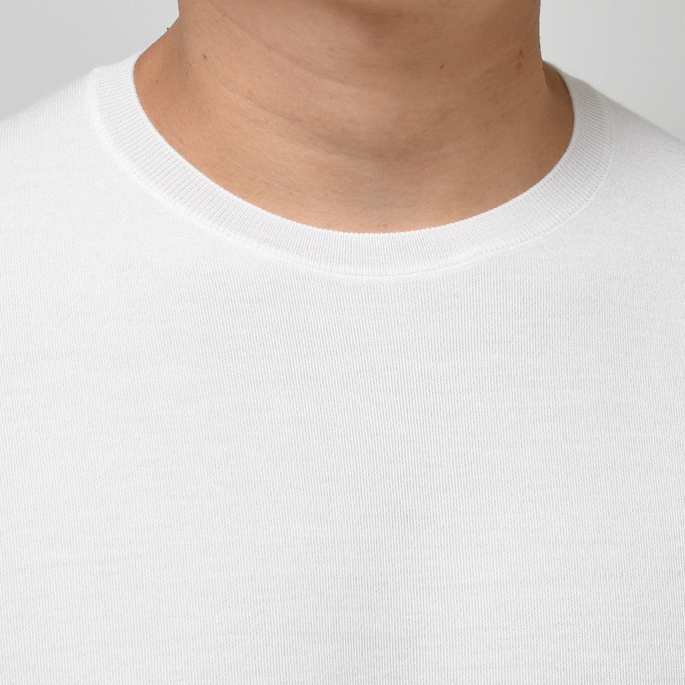 MANRICO CASHMERE(マンリコ カシミア) スーパーカシミアクルーネックニット MS001