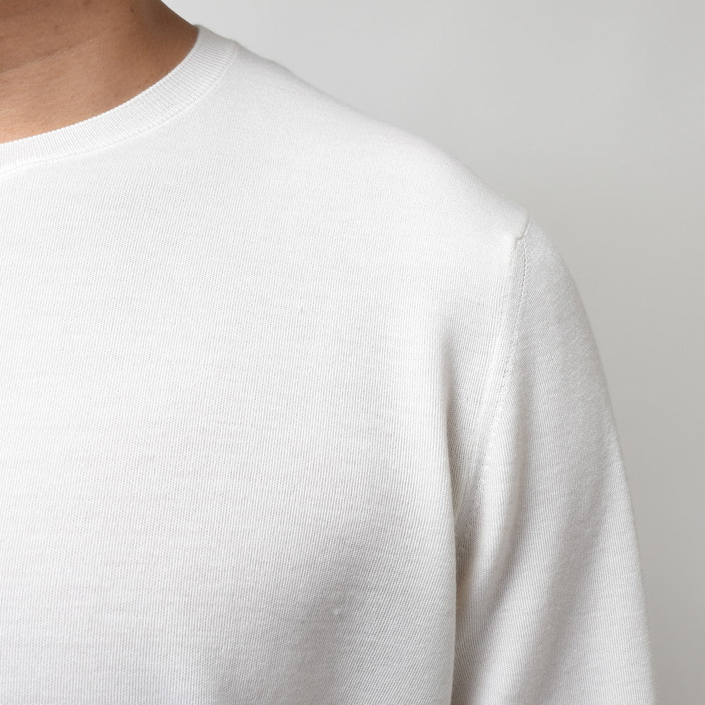 MANRICO CASHMERE(マンリコ カシミア) スーパーカシミアクルーネックニット MS001