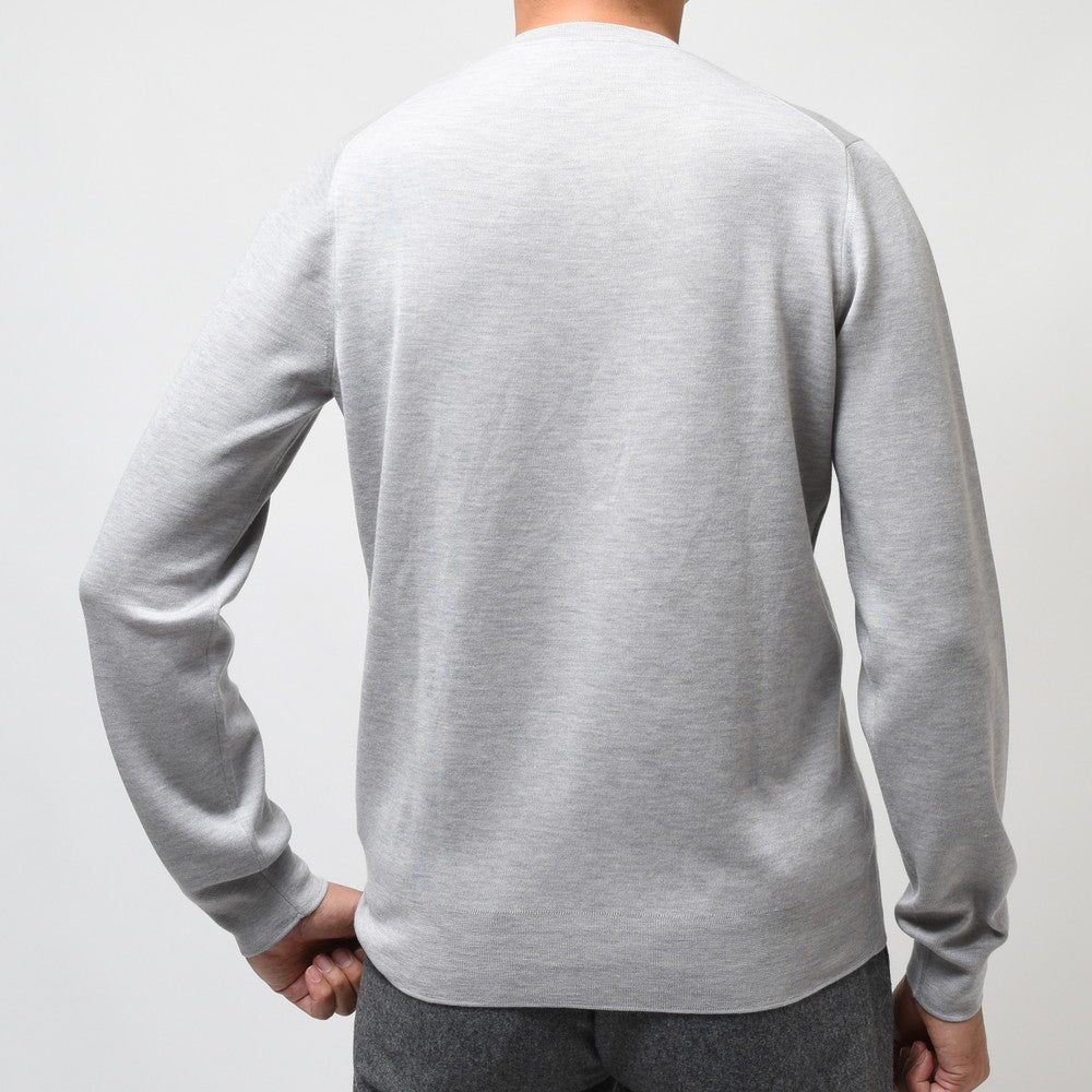 MANRICO CASHMERE(マンリコ カシミア) スーパーカシミアクルーネックニット MS001