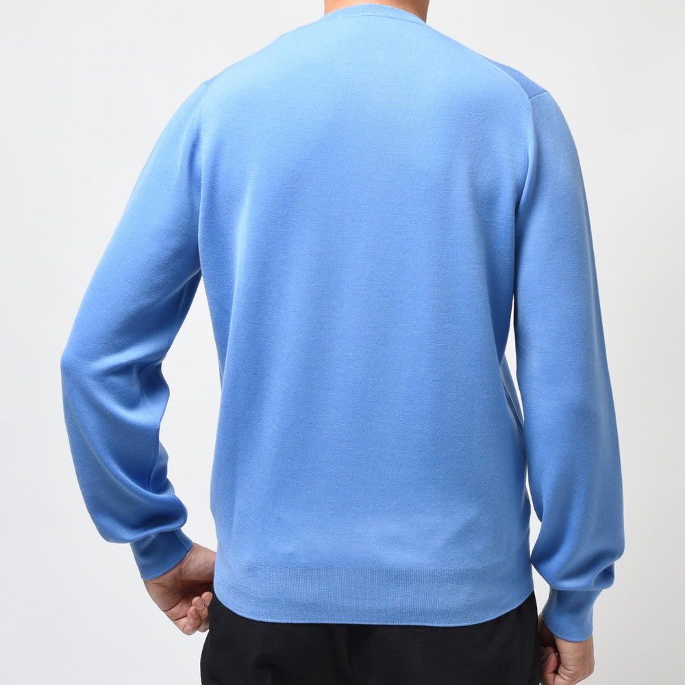 MANRICO CASHMERE(マンリコ カシミア) スーパーカシミアクルーネックニット MS001