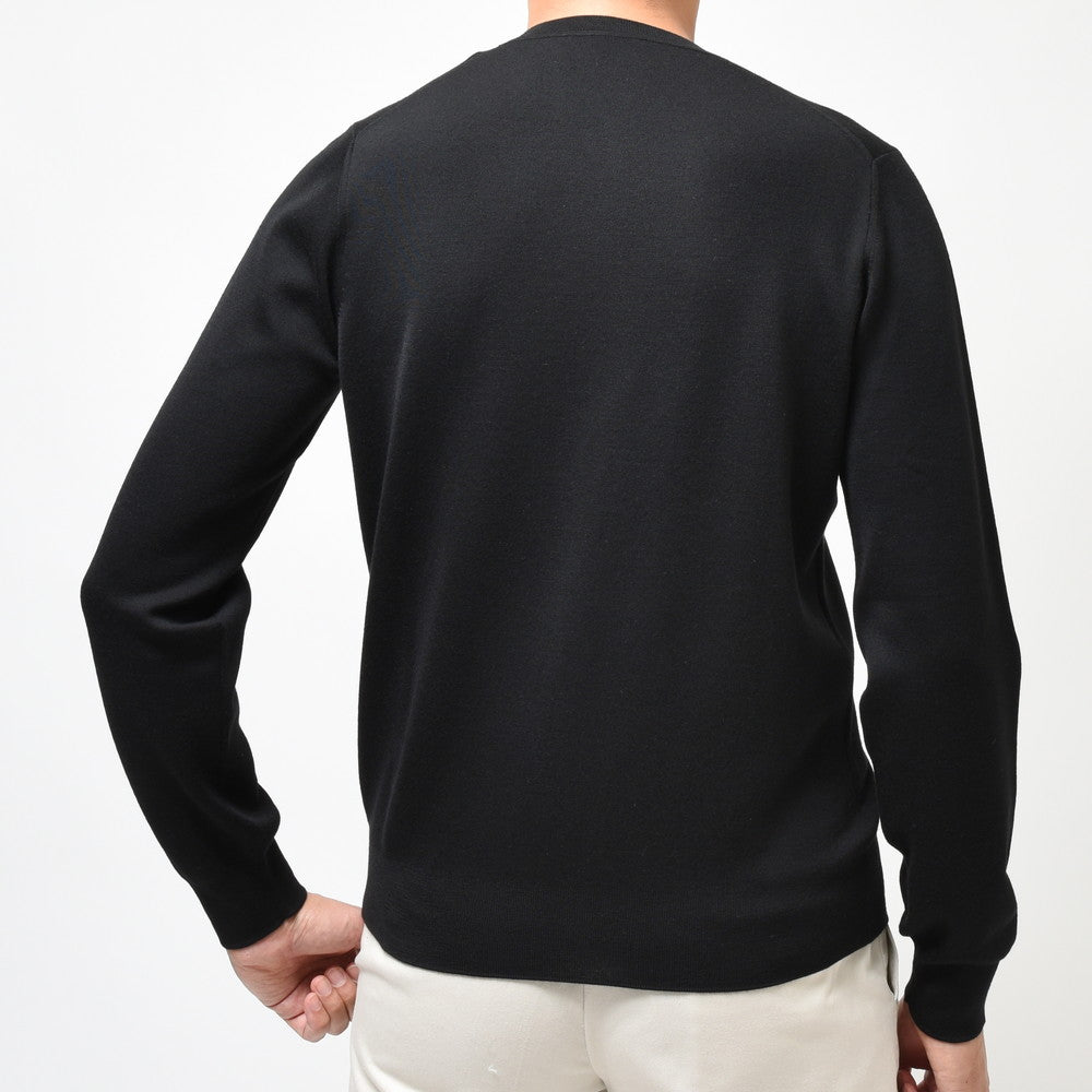 MANRICO CASHMERE(マンリコ カシミア) スーパーカシミアクルーネックニット MS001