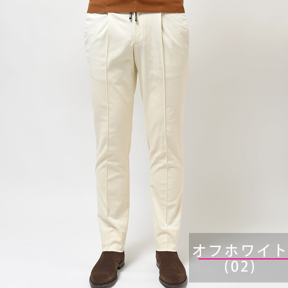giab's ARCHIVIO ジャブスアルキヴィオ ring別注MASACCIO マサッチョ コットンツイル ストレッチ 1プリーツ パンツ A5652