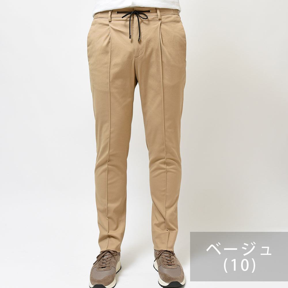 giab's ARCHIVIO ジャブスアルキヴィオ ring別注MASACCIO マサッチョ コットンツイル ストレッチ 1プリーツ パンツ A5652