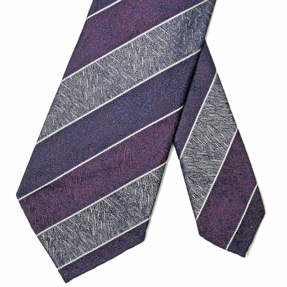 Atto Vannucci(アット ヴァンヌッチ) シルクグラデーションストライプスフォデラートタイ 2sf-60236/60237