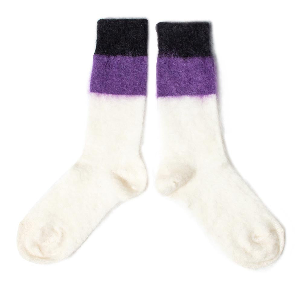 PLAN C(プラン シー)<BR>CECZC51CG0/THREE-COLORED SOCKS ショートソックス