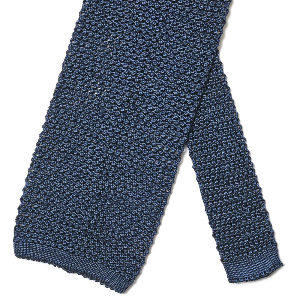 Atto Vannucci(アット ヴァンヌッチ) シルクジャガードソリッドニットタイ Tricot
