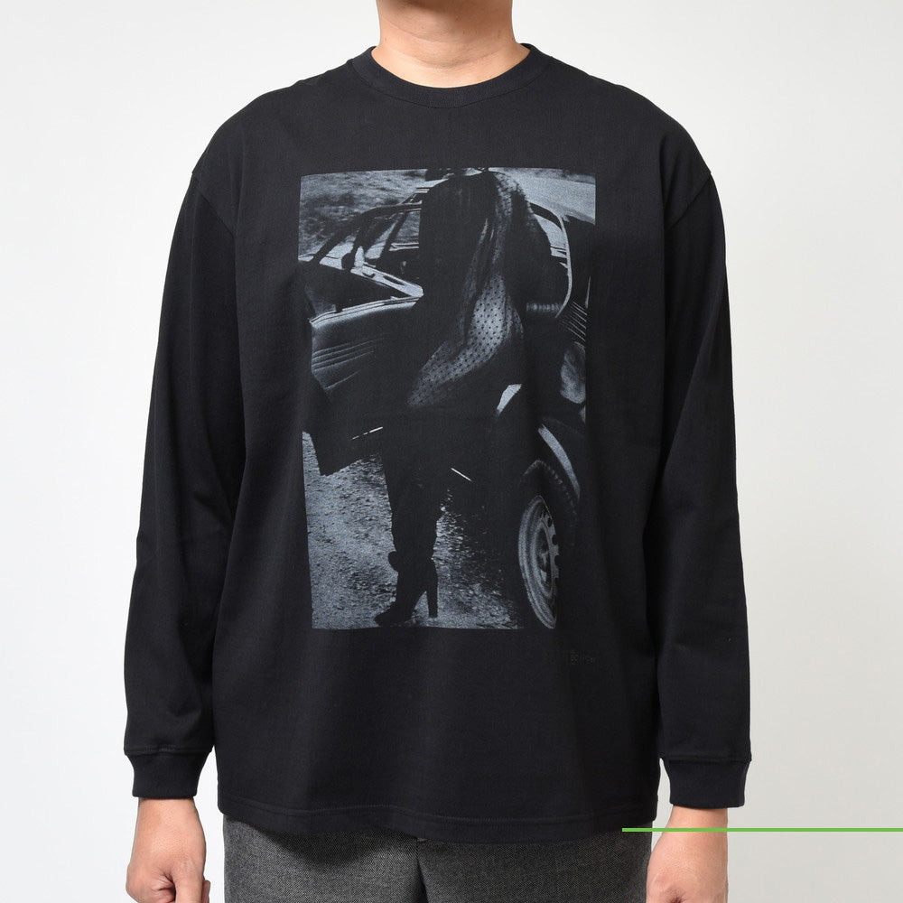 THE INTERNATIONAL ART COLLECTION(ジ インターナショナル アート コレクション) KARL LAGERFELD コットンフォトプリントL/Sカットソー IAC23