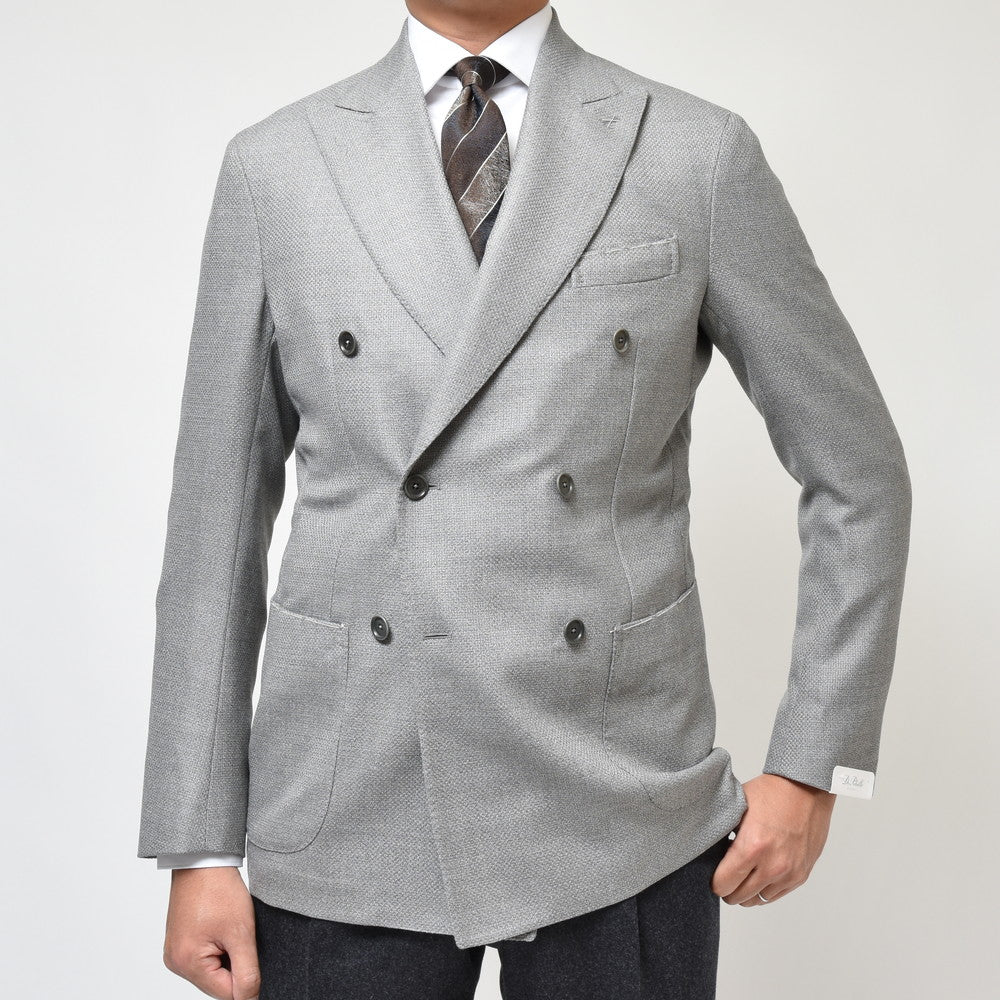 De Petrillo(デ ペトリロ) ウールホップサック6Bダブルジャケット NAPOLI/Vesuvio TW20334