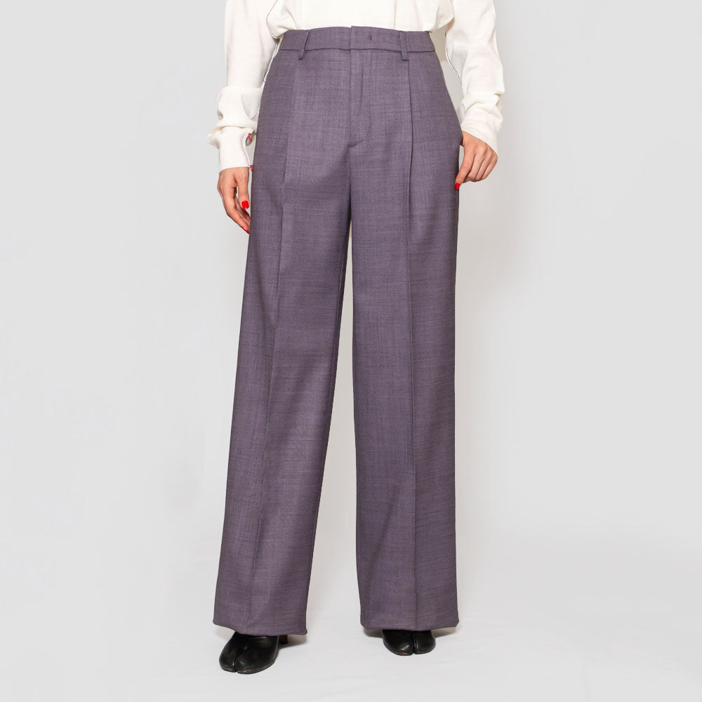 PT TORINO(ピーティー トリノ)<BR>LOLA/DX14 ウールストレッチ ワイドパンツ
