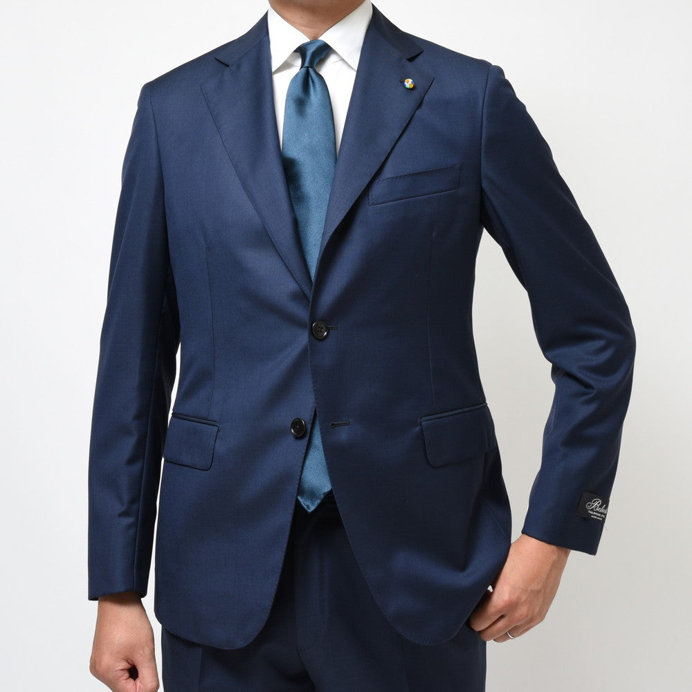 Belvest(ベルベスト) SUPER110'sウールシャークスキン3B1プリーツスーツ A305S-1255
