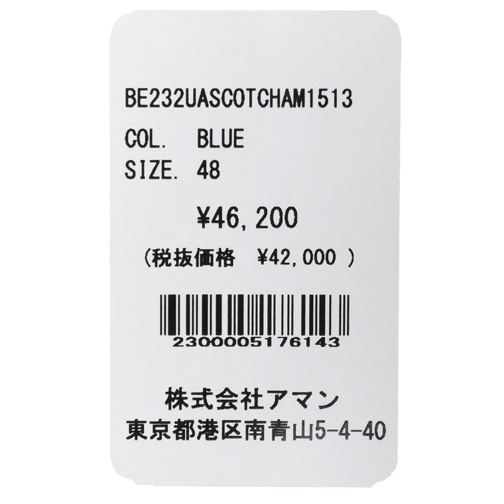 BERWICH(ベルウィッチ) SCOTCHスコッチ ウールライトツィードヘリンボーン2インプリーツクロップドパンツ AM1513