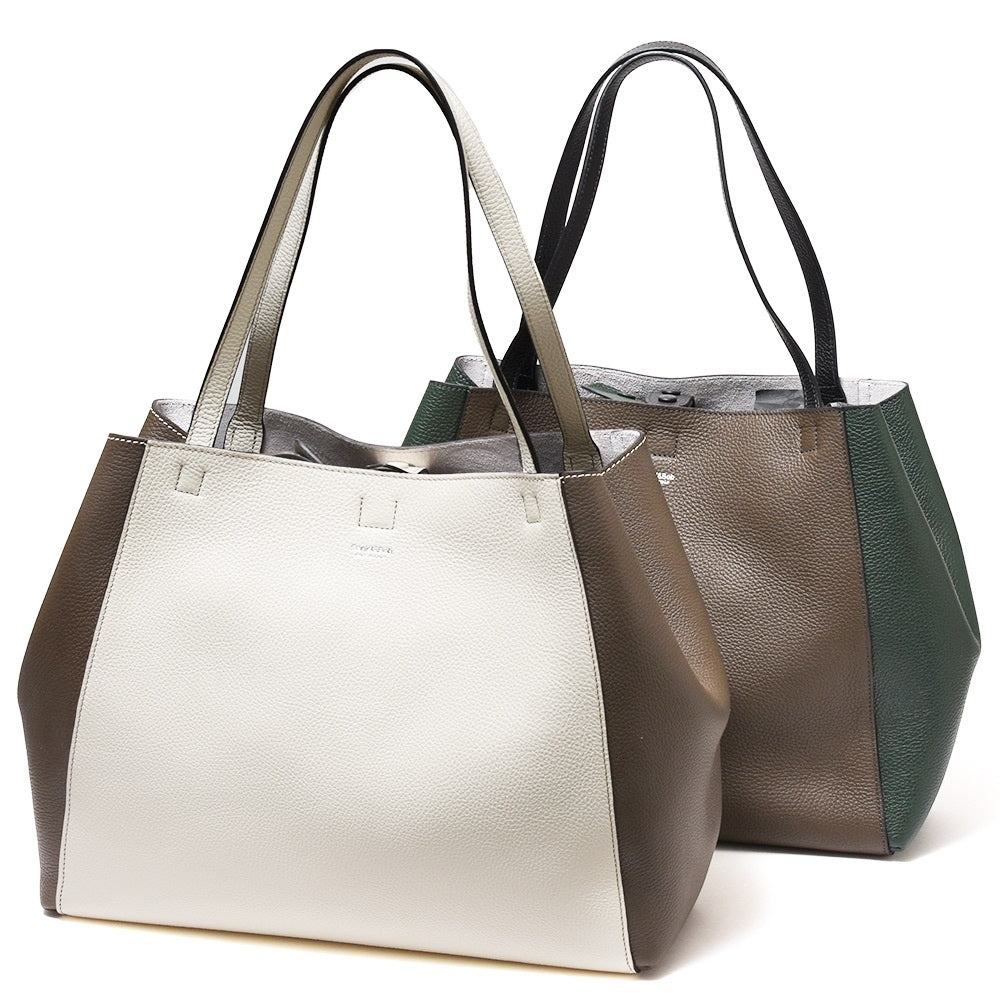 Daniel&Bob(ダニエルアンドボブ) TOTONA38トトーナ38 シュリンクレザーバイカラートートバッグ U549.38