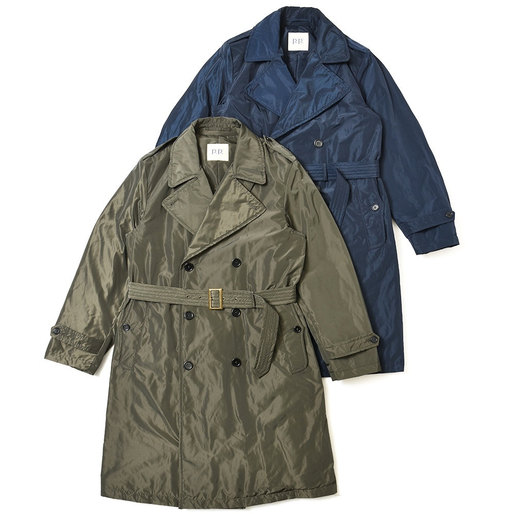 RR(アールアール) ポリエステルトレンチコートROMANO FW/MEMO