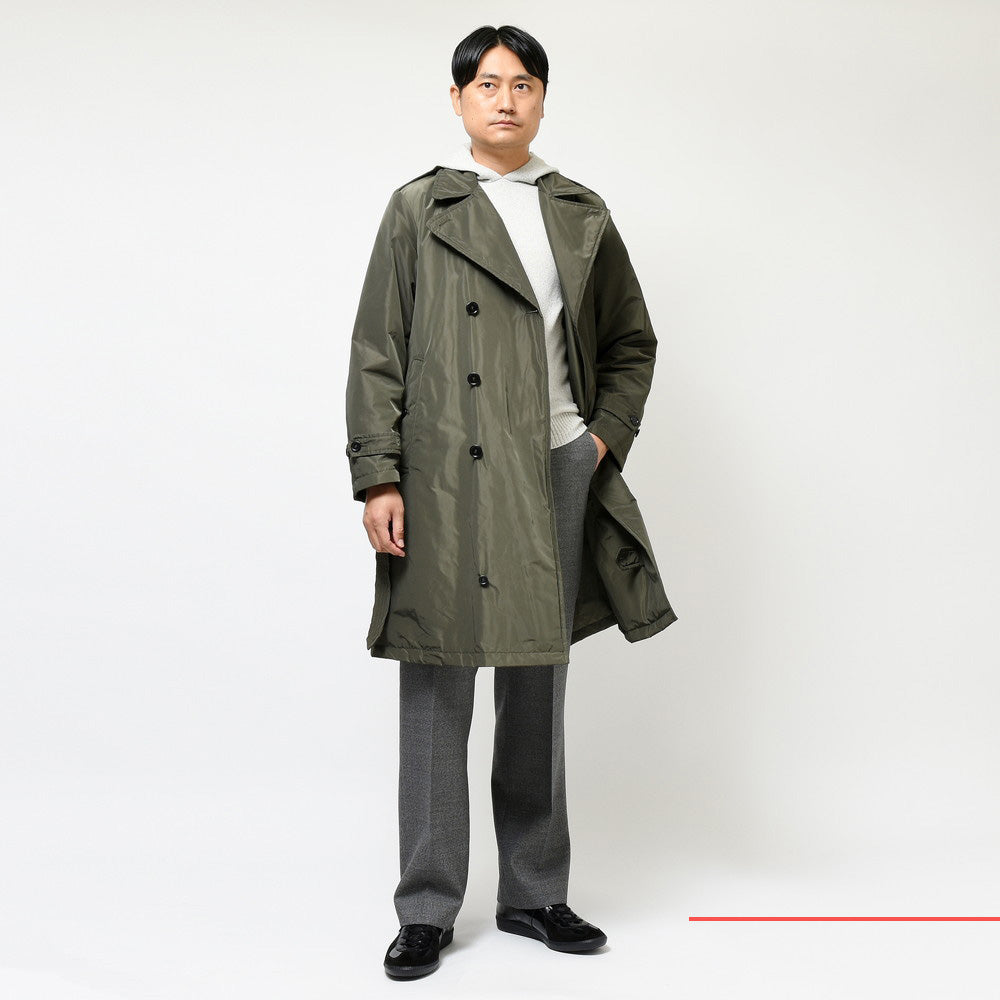 RR(アールアール) ポリエステルトレンチコートROMANO FW/MEMO