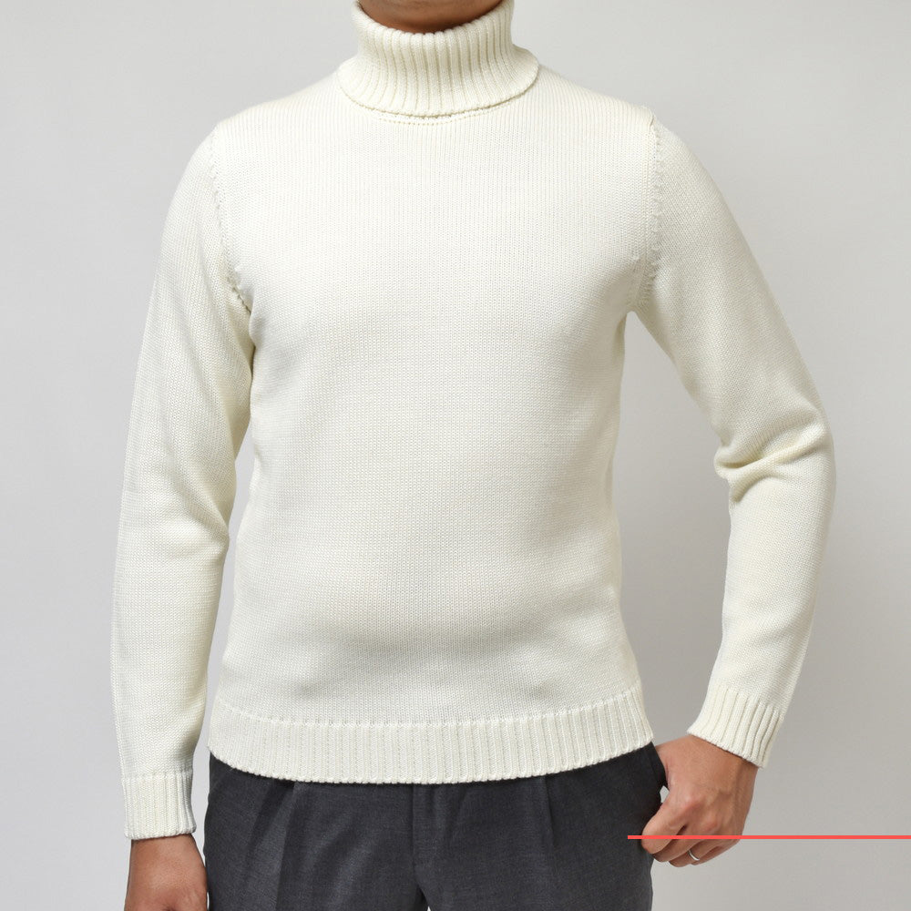 ZANONE(ザノーネ) 5ゲージウールソリッドタートルネックニット DV/SLIM FIT/812516/ZR229