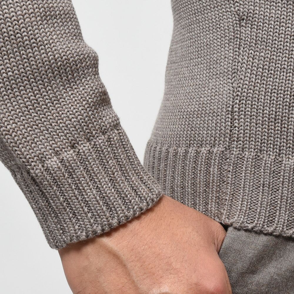 ZANONE(ザノーネ) 5ゲージウールソリッドタートルネックニット DV/SLIM FIT/812516/ZR229