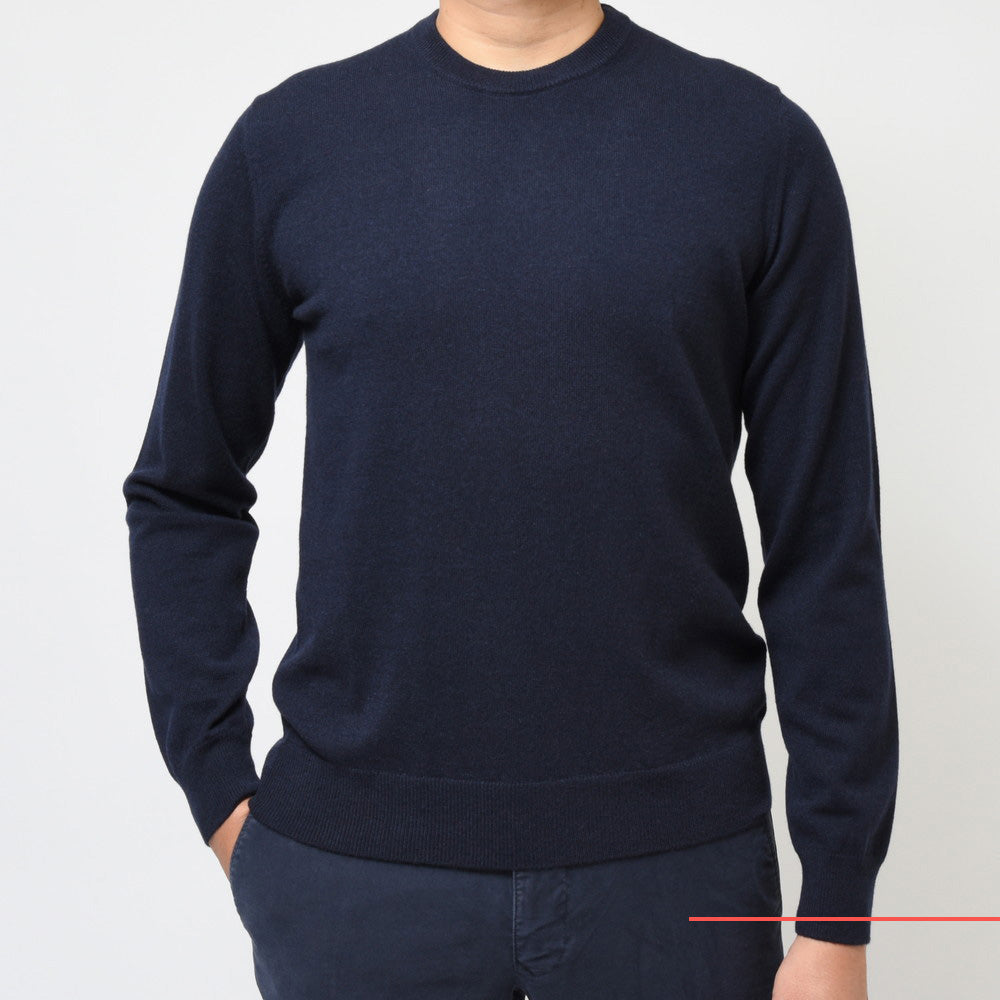 ZANONE(ザノーネ) 12ゲージカシミアクルーネックニット GIRO/SLIM FIT/812530/ZK126