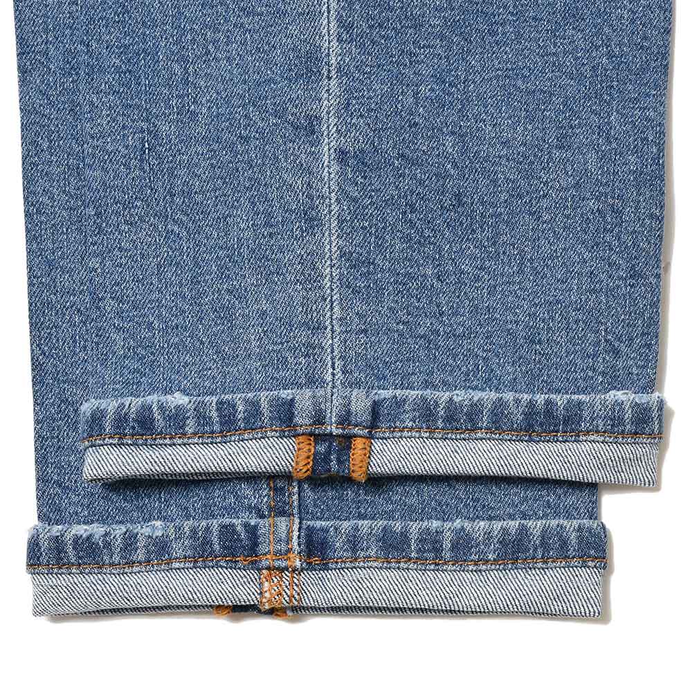 PT TORINO DENIM ピーティートリノデニム コットン ストレッチ ウォッシュド デニムスラックス INDIE/TAPERED FIT