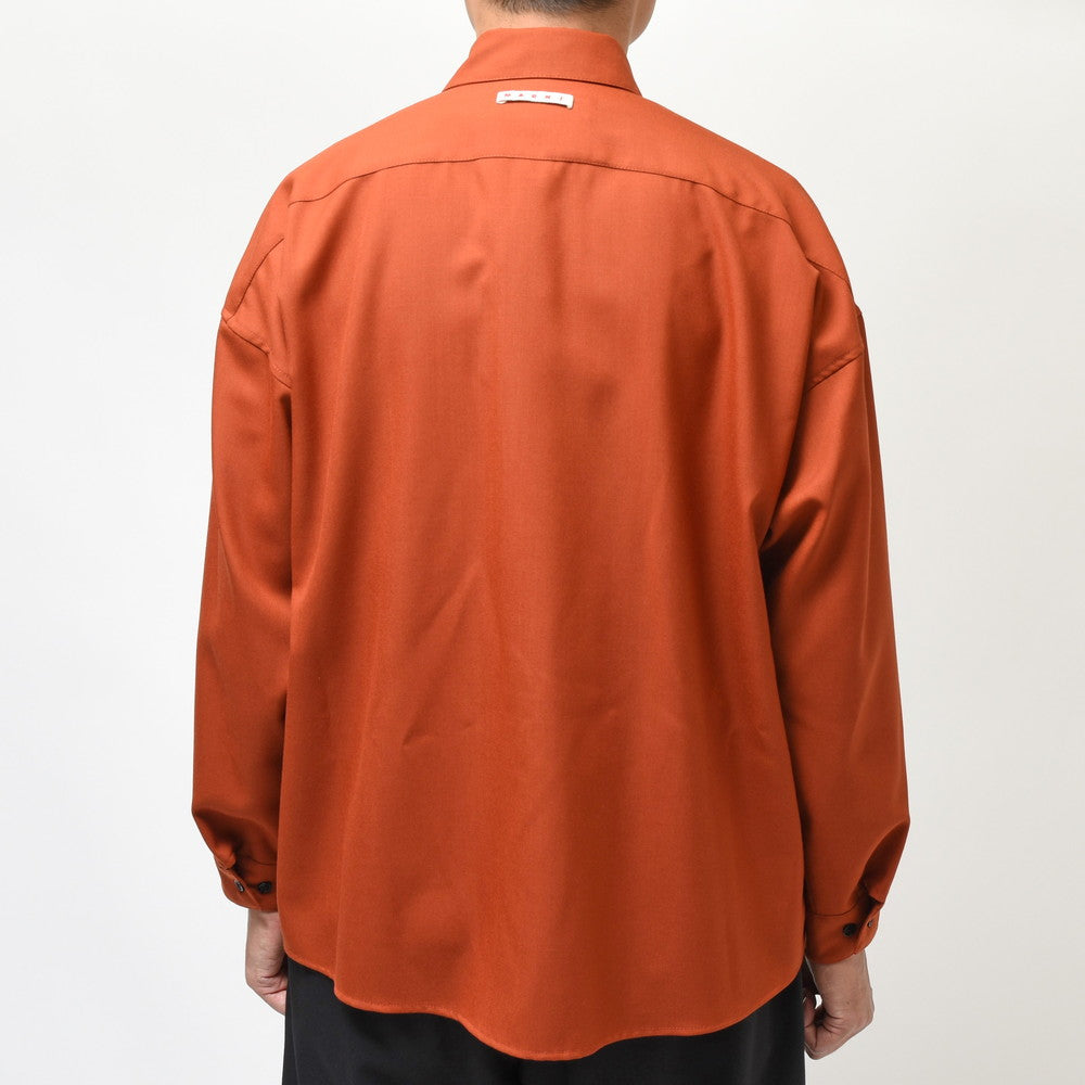 MARNI(マルニ) ウールトロピカルシャツ CUMU0061A1 TW839